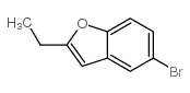 5-Bromo-2-ethylbenzofuran Structure