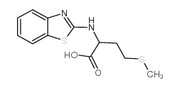 2-(苯并噻唑-2-氨基)-4-甲基磺酰基-丁酸结构式