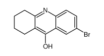 7-bromo-1,2,3,4-tetrahydroacridin-9-ol Structure