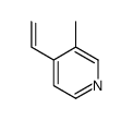 4-ethenyl-3-methylpyridine结构式