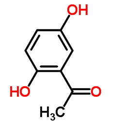 2',5'-二羟基苯乙酮结构式