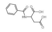 2-benzamidobutanedioic acid结构式