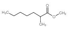methyl 2-methylheptanoate结构式