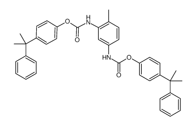 toluene-2,4-di(carbamic acid (4-cumylphenyl) ester)结构式