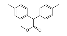 methyl 2,2-bis(4-methylphenyl)acetate Structure