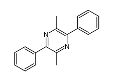 2,5-Diphenyl-3,6-dimethylpyrazine结构式