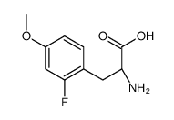 (2S)-2-amino-3-(2-fluoro-4-methoxyphenyl)propanoic acid Structure