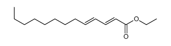 ethyl trideca-2,4-dienoate结构式