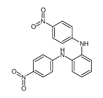 1-N,2-N-bis(4-nitrophenyl)benzene-1,2-diamine结构式