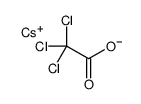 cesium trichloroacetate Structure