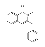 2-methyl-3-benzyl-1-isoquinolone Structure