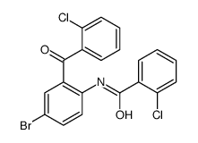 N-[4-bromo-2-(2-chlorobenzoyl)phenyl]-2-chlorobenzamide Structure