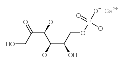 fructose 6-(calcium phosphate) Structure