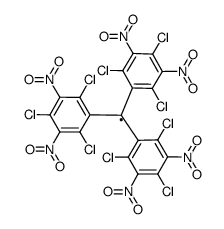 tris(2,4,6-trichloro-3,5-dinitrophenyl)methyl radical Structure