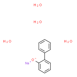 2-Phenylphenol Sodium Salt Tetrahydrate Structure