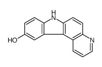 7H-pyrido[2,3-c]carbazol-10-ol结构式