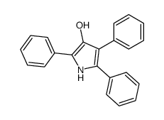 2,4,5-triphenyl-1H-pyrrol-3-ol Structure