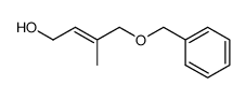 (2E) 1-benzyloxy-2-methyl-2-buten-4-ol结构式