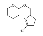 5-(oxan-2-yloxymethyl)pyrrolidin-2-one Structure