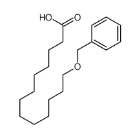 13-phenylmethoxytridecanoic acid结构式
