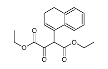 diethyl 2-(3,4-dihydronaphthalen-1-yl)-3-oxobutanedioate Structure