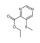5-甲基磺酰基嘧啶-4-羧酸乙酯结构式