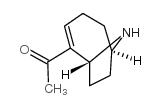 (+/-)-2-乙酰基-9-氮杂双环[4.2.1]-2-富马酸壬酯结构式