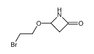 4-(2-bromoethoxy)azetidin-2-one Structure