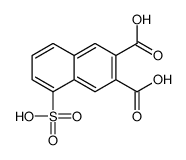 5-sulfonaphthalene-2,3-dicarboxylic acid Structure