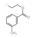 2-chloroethyl 3-methylbenzoate结构式