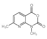 1,7-二甲基-1H-吡啶并[2,3-d][1,3]噁嗪-2,4-二酮结构式