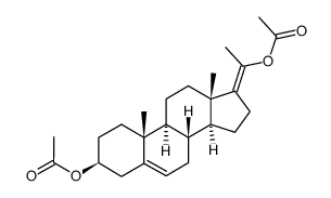 pregnadiene-(5,17(20)c)-diyl-(3β,20)-diacetate Structure