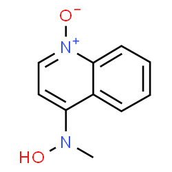 4-(N-hydroxy-N-methylamino)quinoline 1-oxide Structure
