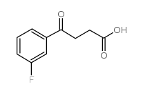 4-(3-氟苯基)-4-氧代丁酸结构式