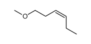 (Z)-1-methoxyhex-3-ene结构式