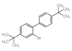 2-溴-4,4'-双叔丁基联苯结构式