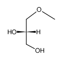 (S)-3-methoxy-1,2-propanediol结构式