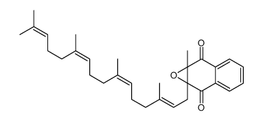 Menaquinone 4 2,3-Epoxide结构式