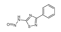 N-Nitroso-3-phenyl-1,2,4-thiadiazol-5-amin Structure