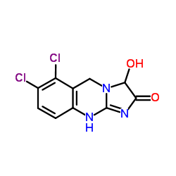 3-Hydroxy anagrelide Structure