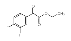3,4-二氟苯甲酰甲酸乙酯结构式