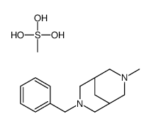 3-benzyl-7-methyl-3-aza-7-azoniabicyclo[3.3.1]nonane,dihydroxy-methyl-oxido-λ4-sulfane Structure