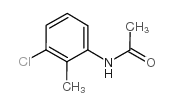 3-氯-2-甲基乙酰苯胺结构式