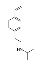 N-isopropyl-p-vinylphenethylamine结构式