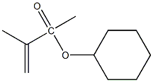 1-甲基环己基 甲基丙烯酸酯结构式