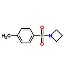 1-(P-TOLUENESULFONYL)AZETIDINE 3. 1-(对甲苯磺酰基)氮杂环丁烷结构式