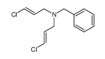 (E)-N-benzyl-3-chloro-N-((E)-3-chloroallyl)prop-2-en-1-amine Structure