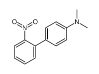 N,N-dimethyl-4-(2-nitrophenyl)aniline结构式