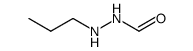 N'-propylformohydrazide结构式