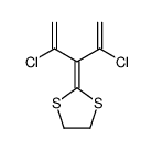 2-(2,4-dichloropenta-1,4-dien-3-ylidene)-1,3-dithiolane结构式